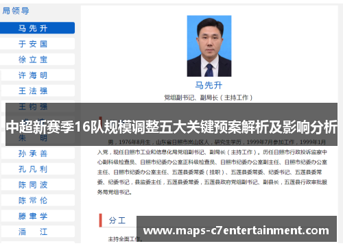 中超新赛季16队规模调整五大关键预案解析及影响分析 中超新赛季16队规模调整五大关键预案解析及影响分析