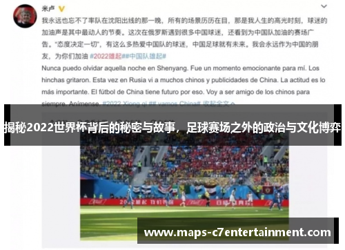 揭秘2022世界杯背后的秘密与故事，足球赛场之外的政治与文化博弈